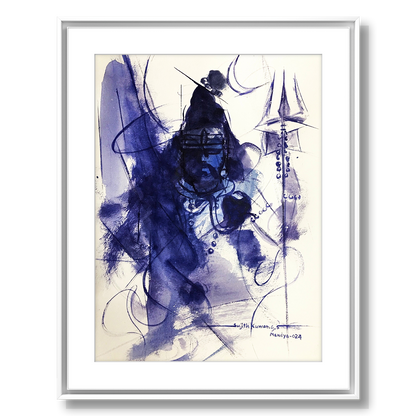 Shiva-220 - SUJITH KUMAR GS MANDYA Art Studio Gallery (SKGSM Art Studio Gallery)