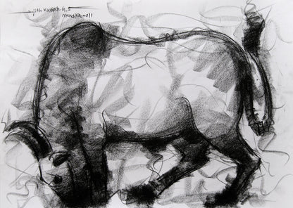 Bull Drawing-004
