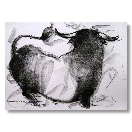 Bull Drawing-005