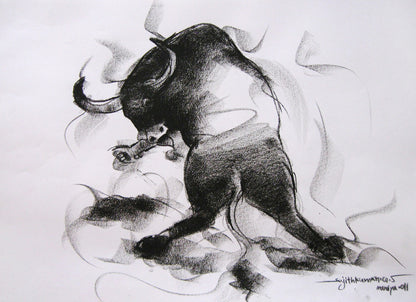 Bull Drawing-006