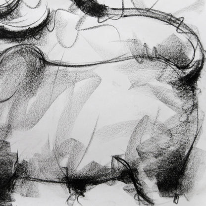 Bull Drawing-008 - SUJITH KUMAR GS MANDYA Art Studio Gallery (SKGSM Art Studio Gallery)