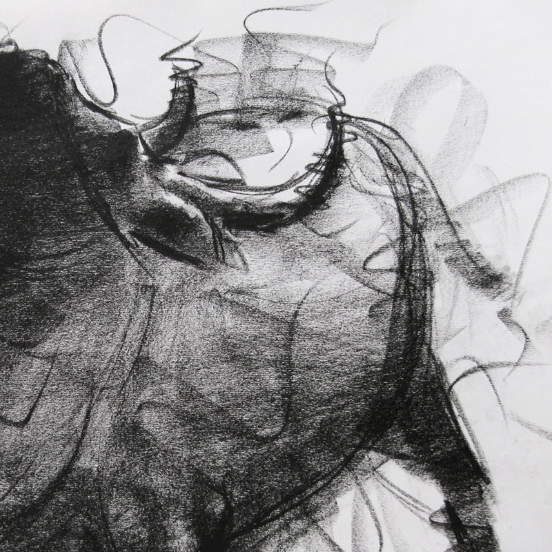 Bull Drawing-009 - SUJITH KUMAR GS MANDYA Art Studio Gallery (SKGSM Art Studio Gallery)