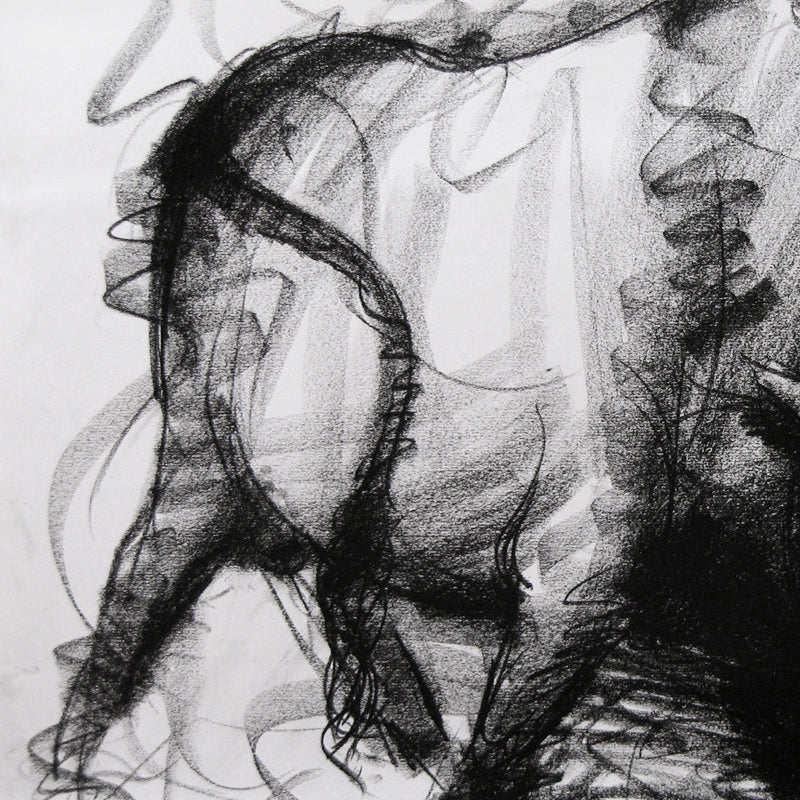 Bull Drawing-010 - SUJITH KUMAR GS MANDYA Art Studio Gallery (SKGSM Art Studio Gallery)