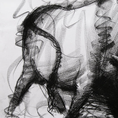 Bull Drawing-010 - SUJITH KUMAR GS MANDYA Art Studio Gallery (SKGSM Art Studio Gallery)