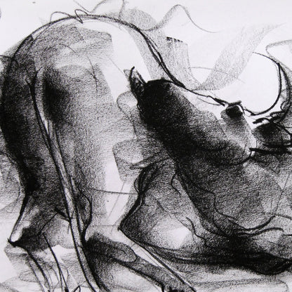 Bull Drawing-012 - SUJITH KUMAR GS MANDYA Art Studio Gallery (SKGSM Art Studio Gallery)