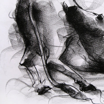Bull Drawing-012 - SUJITH KUMAR GS MANDYA Art Studio Gallery (SKGSM Art Studio Gallery)
