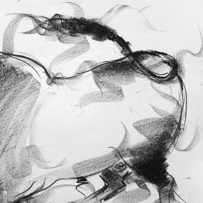 Bull Drawing-020 - SUJITH KUMAR GS MANDYA Art Studio Gallery (SKGSM Art Studio Gallery)