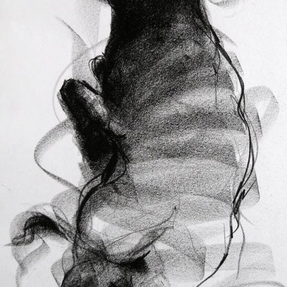 Bull Drawing-023 - SUJITH KUMAR GS MANDYA Art Studio Gallery (SKGSM Art Studio Gallery)