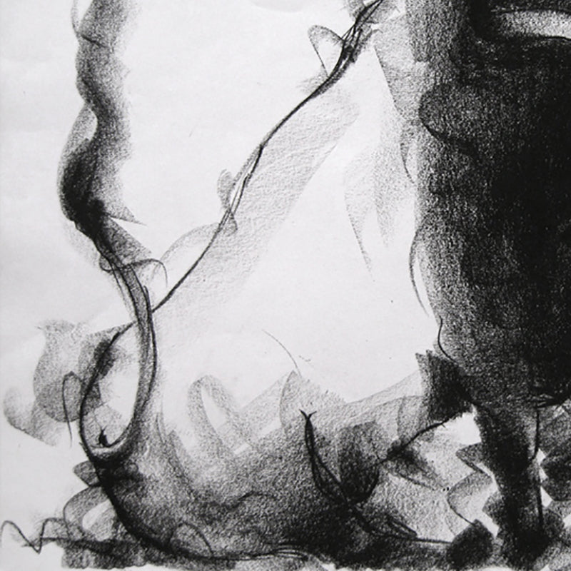 Bull Drawing-026 - SUJITH KUMAR GS MANDYA Art Studio Gallery (SKGSM Art Studio Gallery)