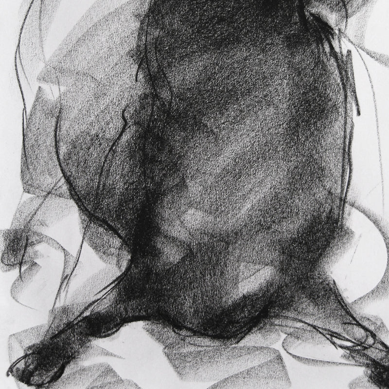 Bull Drawing-028 - SUJITH KUMAR GS MANDYA Art Studio Gallery (SKGSM Art Studio Gallery)