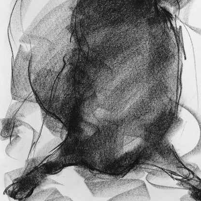 Bull Drawing-028 - SUJITH KUMAR GS MANDYA Art Studio Gallery (SKGSM Art Studio Gallery)