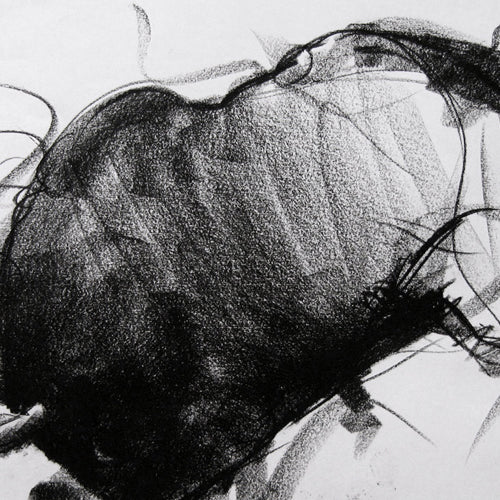 Bull Drawing-036 - SUJITH KUMAR GS MANDYA Art Studio Gallery (SKGSM Art Studio Gallery)