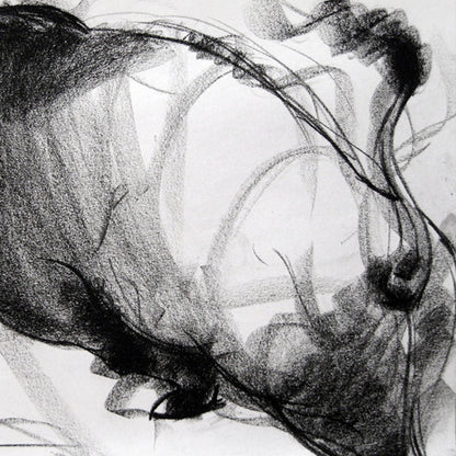Bull Drawing-037 - SUJITH KUMAR GS MANDYA Art Studio Gallery (SKGSM Art Studio Gallery)