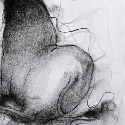 Bull Drawing-041 - SUJITH KUMAR GS MANDYA Art Studio Gallery (SKGSM Art Studio Gallery)