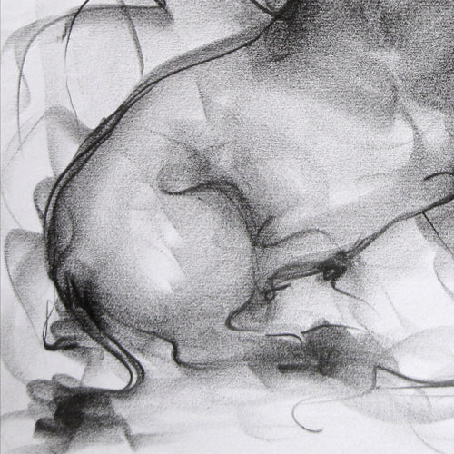 Bull Drawing-042 - SUJITH KUMAR GS MANDYA Art Studio Gallery (SKGSM Art Studio Gallery)
