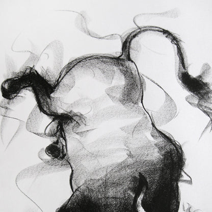 Bull Drawing-047 - SUJITH KUMAR GS MANDYA Art Studio Gallery (SKGSM Art Studio Gallery)