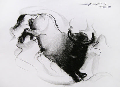 Bull Drawing-054