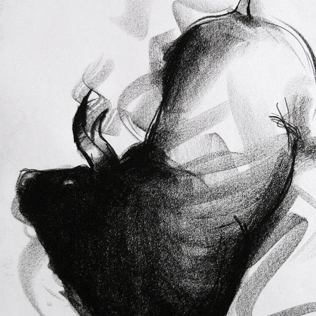 Bull Drawing-060 - SUJITH KUMAR GS MANDYA Art Studio Gallery (SKGSM Art Studio Gallery)