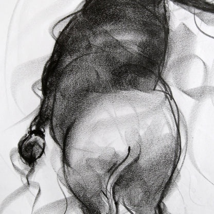 Bull Drawing-062 - SUJITH KUMAR GS MANDYA Art Studio Gallery (SKGSM Art Studio Gallery)