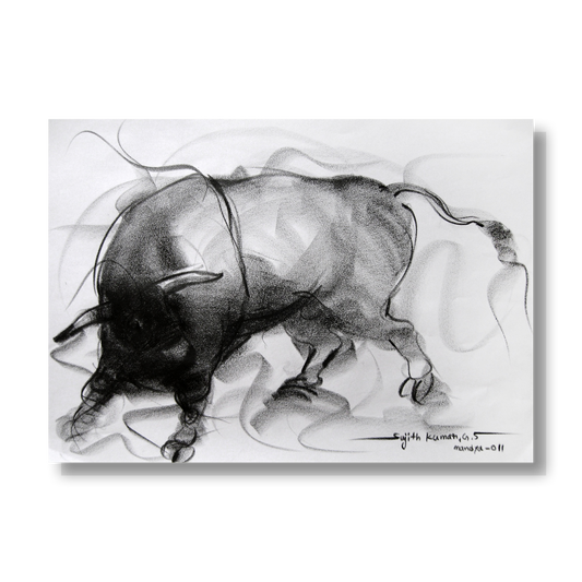 Bull Drawing-082