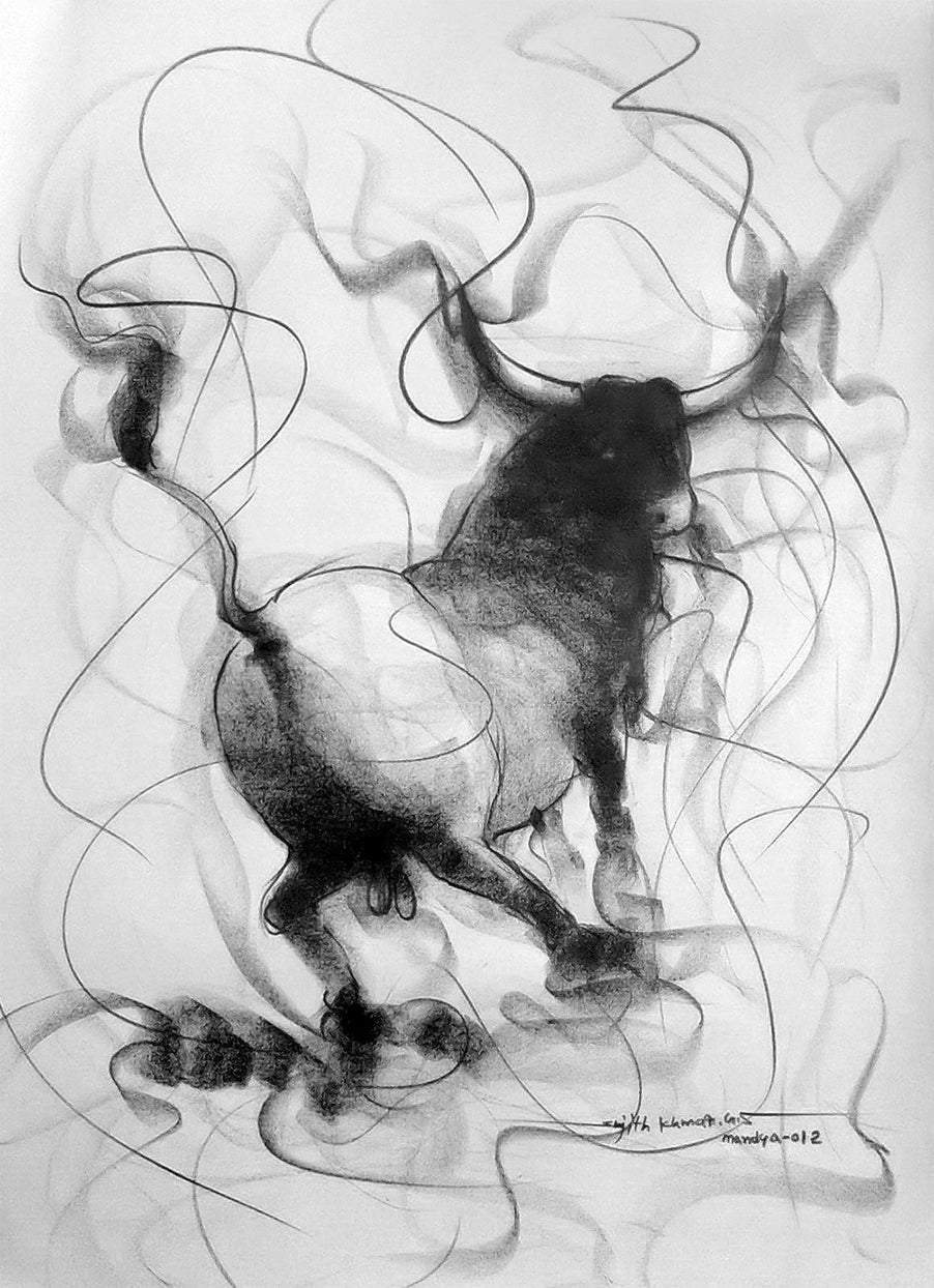 Bull Drawing-095