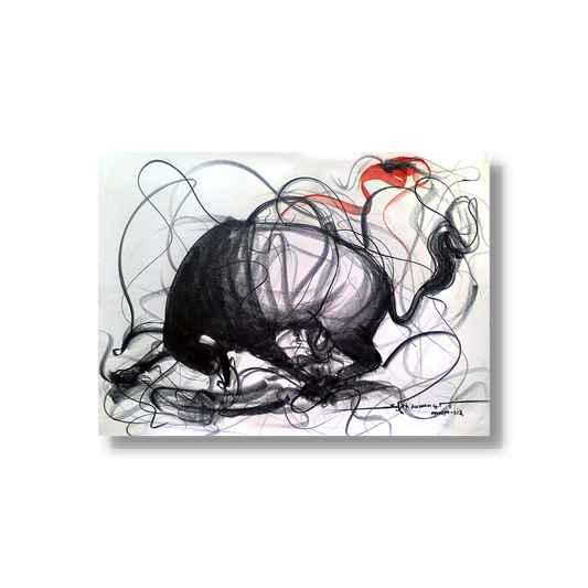 Bull Drawing-103