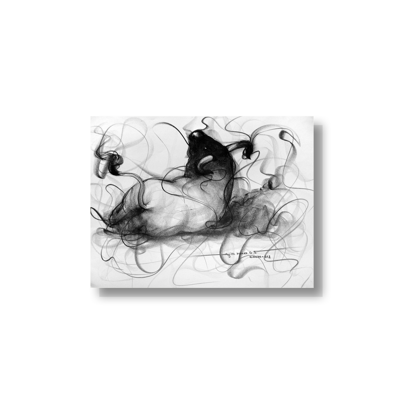 Bull Drawing-105