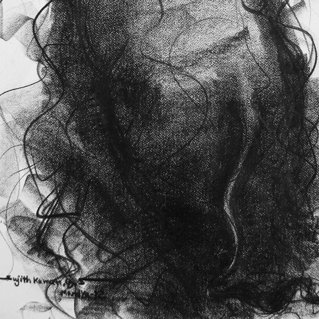 Bull Drawing-112 - SUJITH KUMAR GS MANDYA Art Studio Gallery (SKGSM Art Studio Gallery)