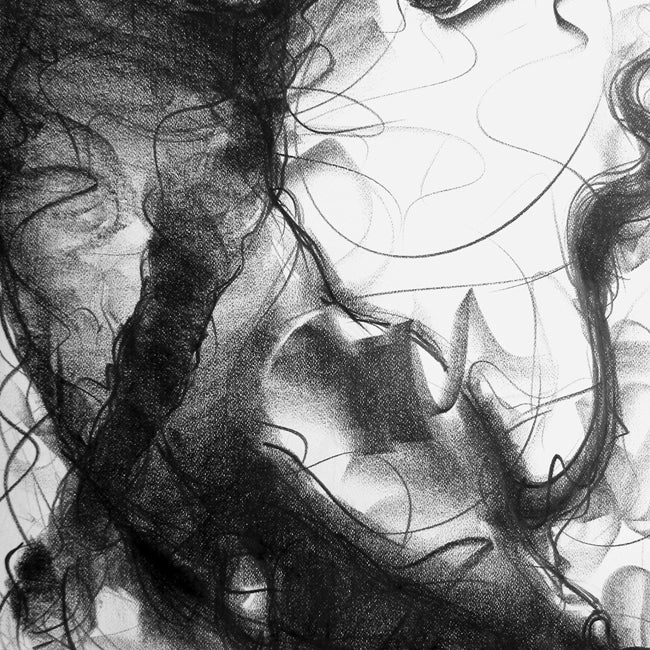 Bull Drawing-113 - SUJITH KUMAR GS MANDYA Art Studio Gallery (SKGSM Art Studio Gallery)