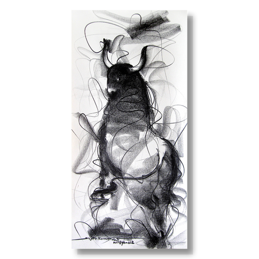 Bull Drawing-114