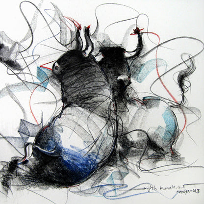 Bull Drawing-120