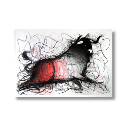 Bull Drawing-121