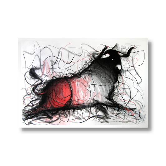 Bull Drawing-121