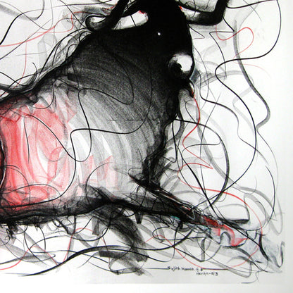 Bull Drawing-121
