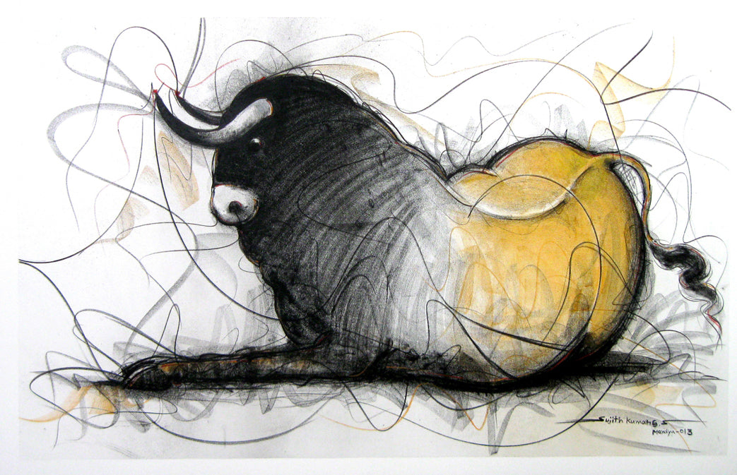 Bull Drawing-122