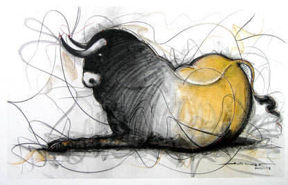 Bull Drawing-122