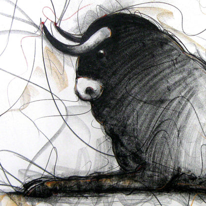 Bull Drawing-122