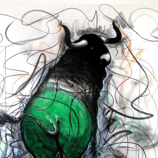 Bull Drawing-123