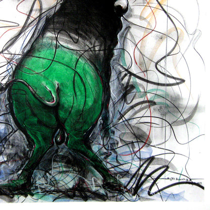 Bull Drawing-123