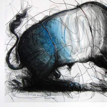 Bull Drawing-124