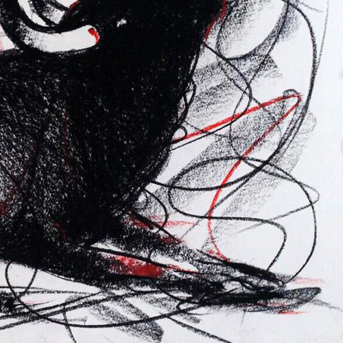 Bull Drawing-132 - SUJITH KUMAR GS MANDYA Art Studio Gallery (SKGSM Art Studio Gallery)