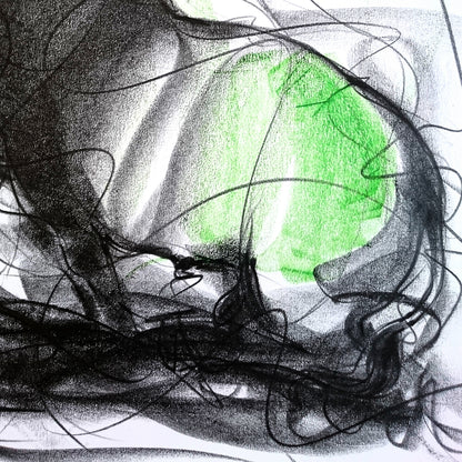 Bull Drawing-600 - SUJITH KUMAR GS MANDYA Art Studio Gallery (SKGSM Art Studio Gallery)