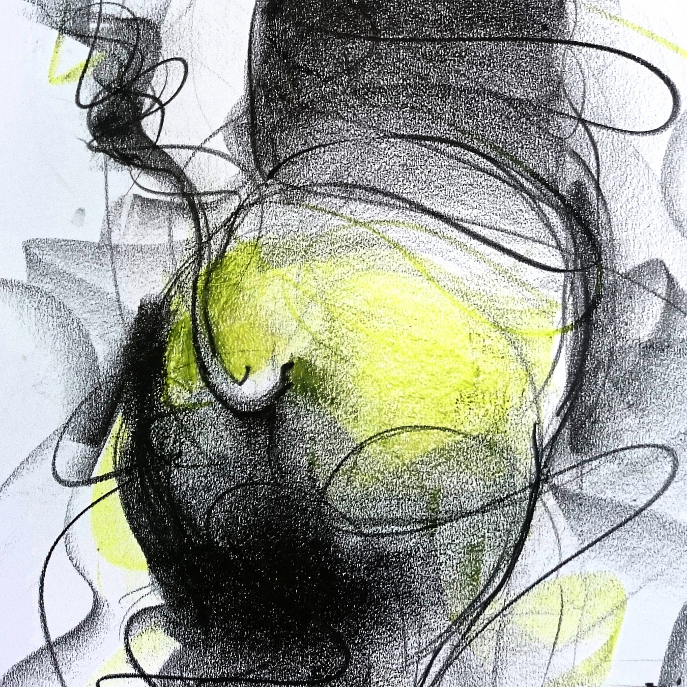 Bull Drawing-601 - SUJITH KUMAR GS MANDYA Art Studio Gallery (SKGSM Art Studio Gallery)