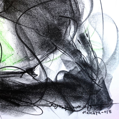 Bull Drawing-605 - SUJITH KUMAR GS MANDYA Art Studio Gallery (SKGSM Art Studio Gallery)