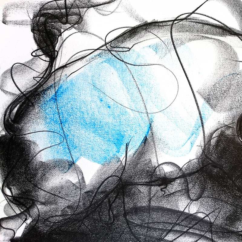 Bull Drawing-606 - SUJITH KUMAR GS MANDYA Art Studio Gallery (SKGSM Art Studio Gallery)