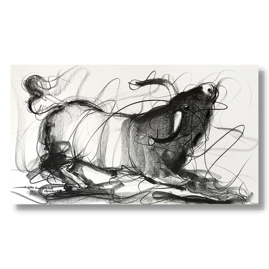 Bull Drawing-642