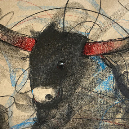 Bull Drawing-655