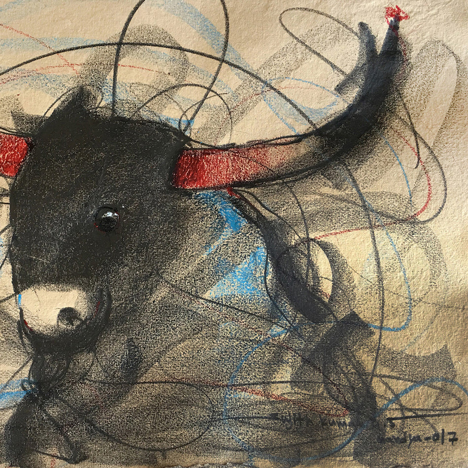 Bull Drawing-655