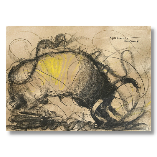 Bull Drawing-656