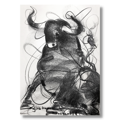Bull Drawing-700